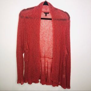 Eileen Fisher Linen Blend Cardigan Size XL